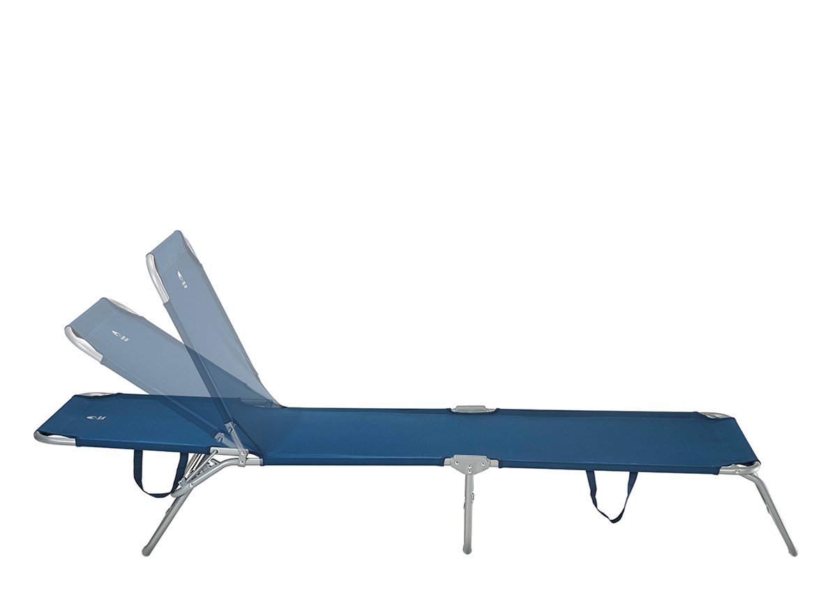 Раскладушка JUNGLE CAMP COMFORT Blue, 3 позиции, blue, 70730 купить на ЖДБЗ.ру - фотография № 5