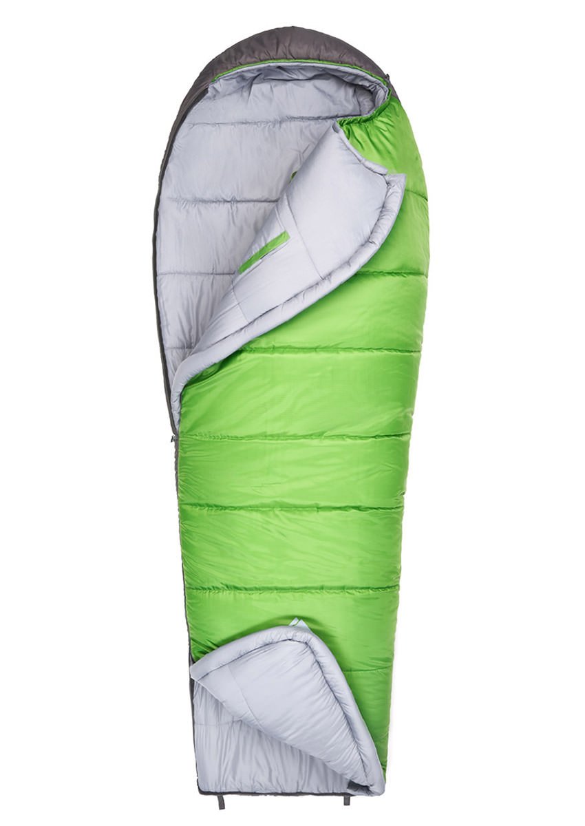 Спальный мешок TREK PLANET Comfy, с правой молнией, зеленый, 70364-R купить на ЖДБЗ.ру - фотография № 3