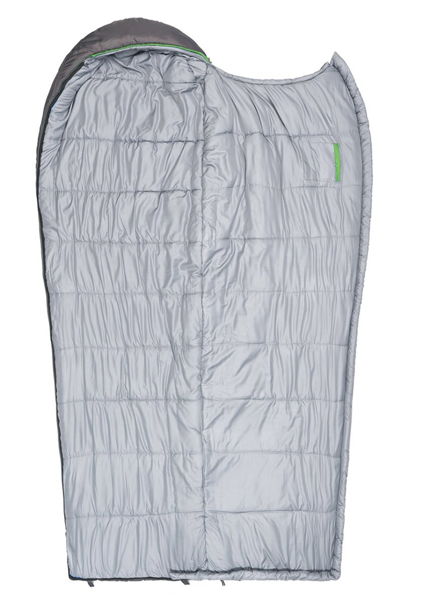 Спальный мешок TREK PLANET Comfy, с правой молнией, зеленый, 70364-R купить на ЖДБЗ.ру - фотография № 6