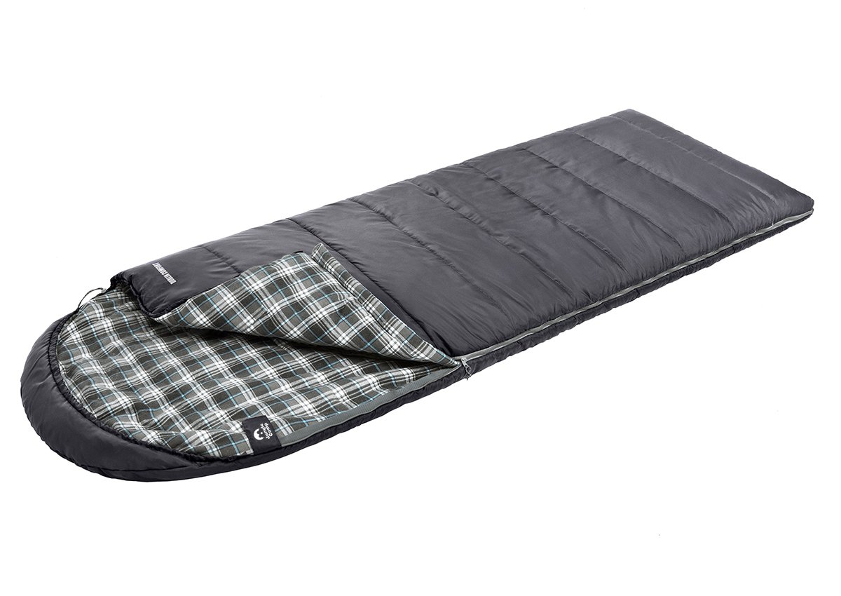 Спальный мешок JUNGLE CAMP Dublin Comfort, серый, 70957