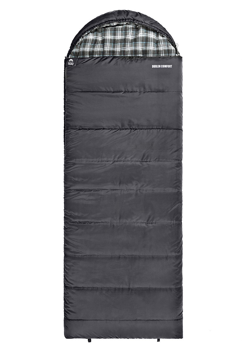Спальный мешок JUNGLE CAMP Dublin Comfort, серый, 70957 купить на ЖДБЗ.ру - фотография № 4