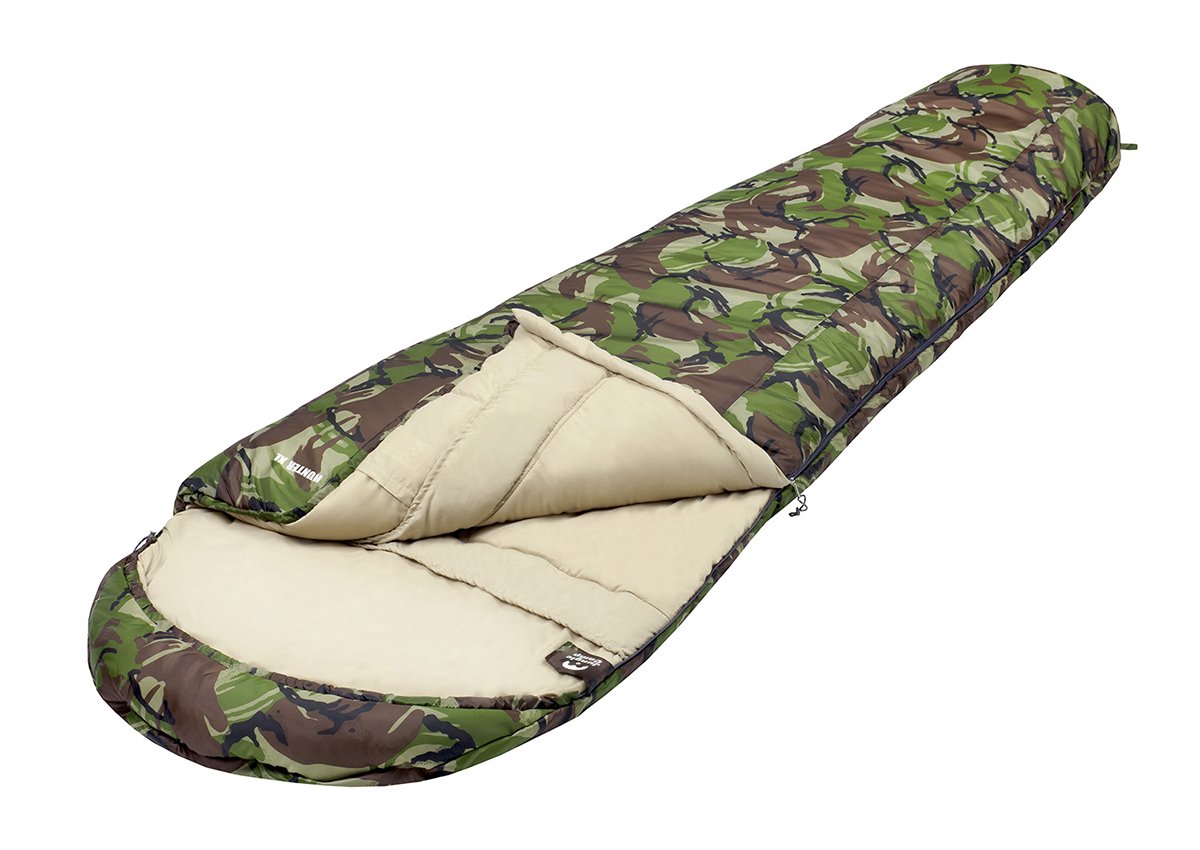 Спальный мешок Jungle Camp  Hunter XL, камуфляж, 70974 купить на ЖДБЗ.ру - фотография № 1