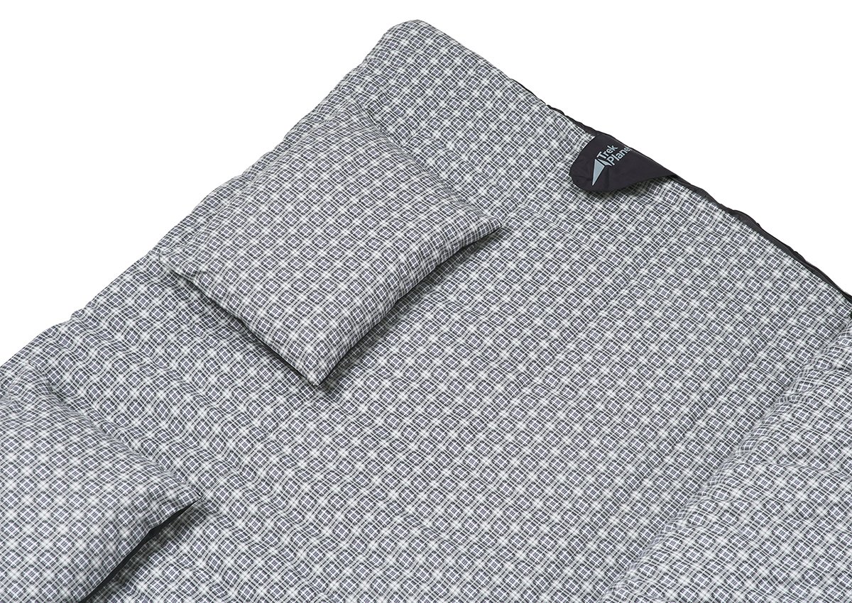 Спальный мешок с подушками TREK PLANET Jersey Double, антрацит, 70312 купить на ЖДБЗ.ру - фотография № 6
