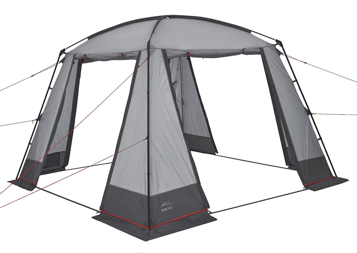 фото Тент trek planet picnic tent, серый/т.серый, 70292