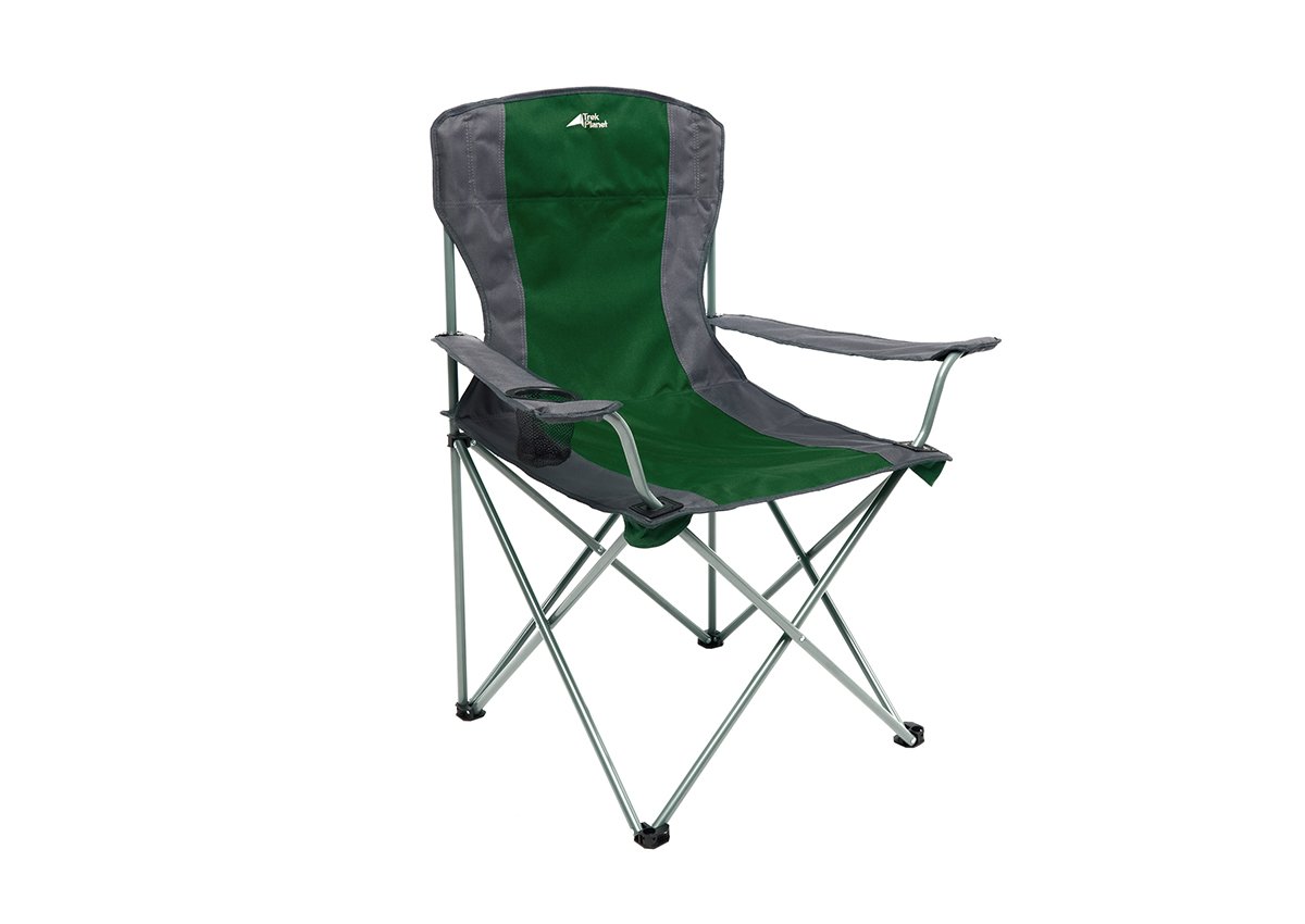 Кресло TREK PLANET PICNIC XL Olive, складное, Green/Grey, 70601 кресло складное trek planet mistral grey 70642