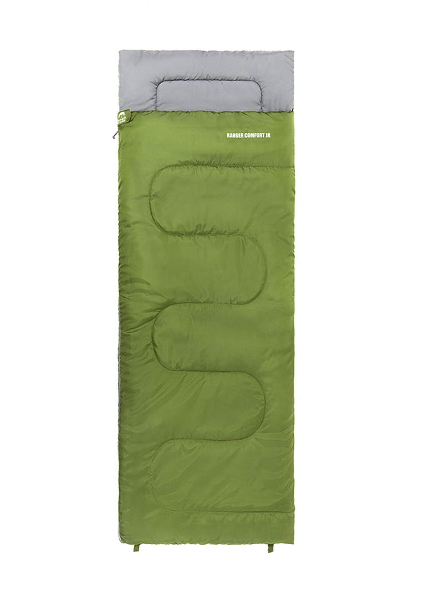 Спальный мешок Jungle Camp Ranger Comfort JR, зеленый, 70916 купить на ЖДБЗ.ру - фотография № 4