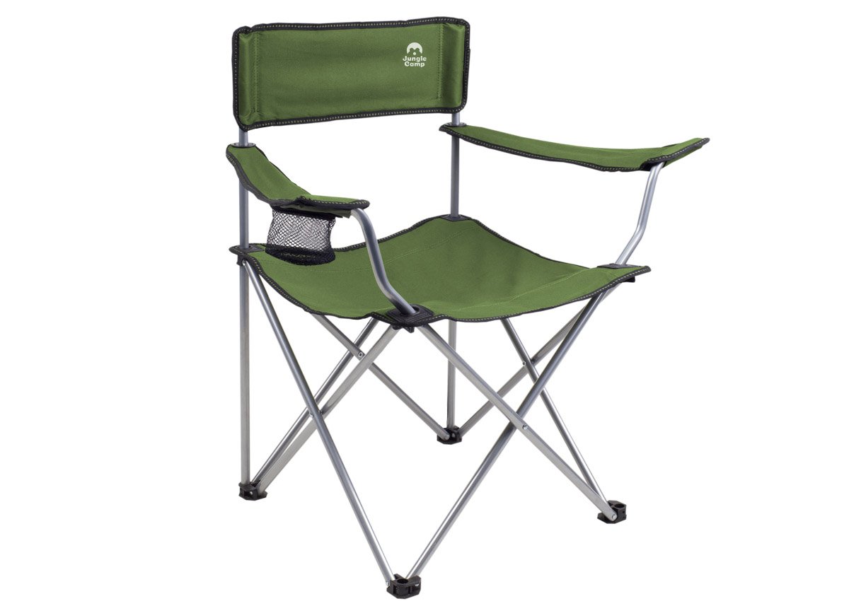 Кресло JUNGLE CAMP RAPTOR Green, складное, green, 70713 кресло шезлонг складное ника с подножкой к3 графитовый