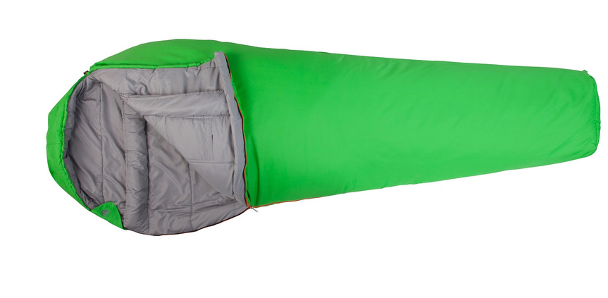 Спальный мешок TREK PLANET Redmoon, с правым замком, зеленый, 70332-R купить на ЖДБЗ.ру - фотография № 4