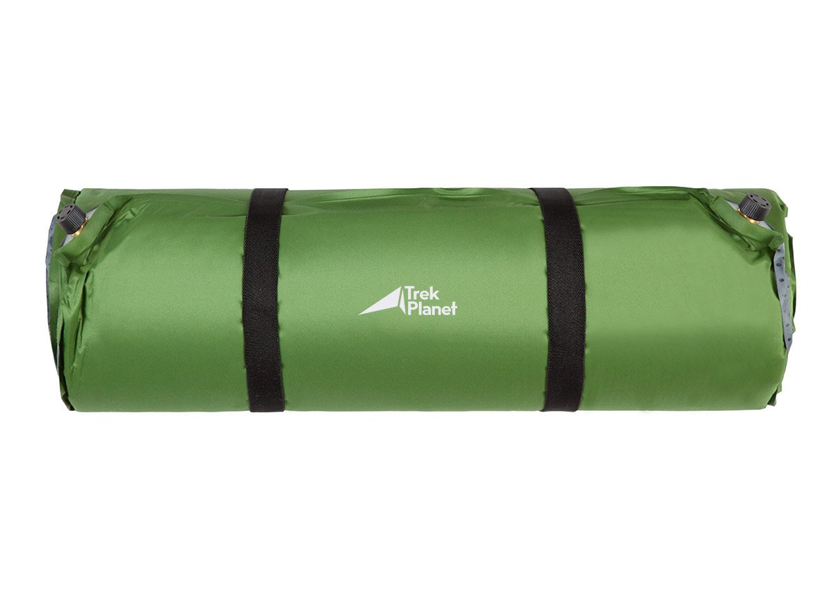 фото Коврик trek planet relax 50, самонадувающийся, зеленый, 70430