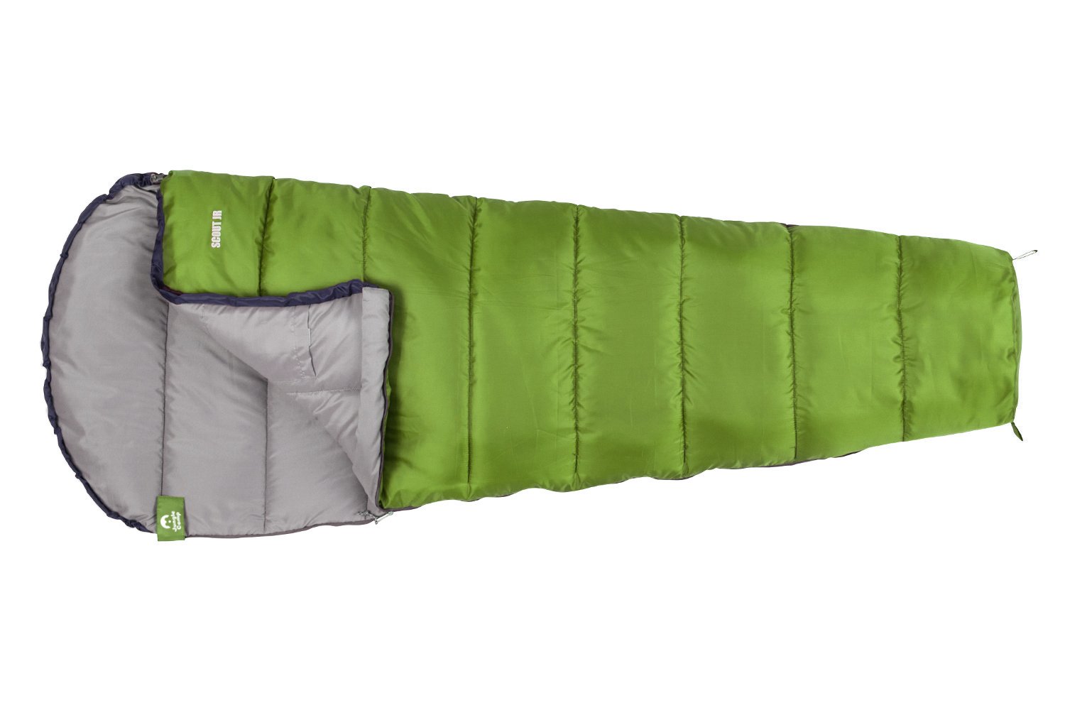 Спальный мешок Jungle Camp Scout JR, зеленый, 70940