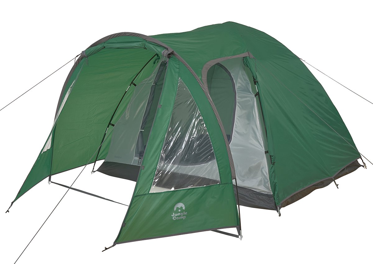 Палатка Jungle Camp Texas 4, зеленый, 70827 палатка jungle camp toledo twin 6 зеленый 70835
