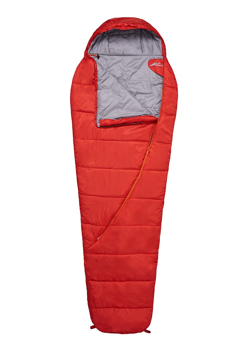 Спальный мешок TREK PLANET Ultra Light, красный, 70300 купить на ЖДБЗ.ру - фотография № 4