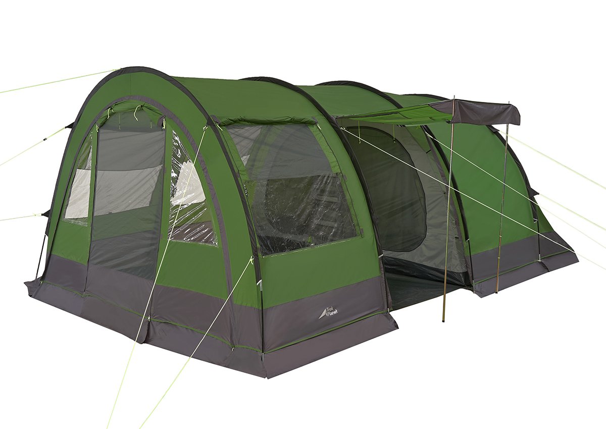 Палатка TREK PLANET Vario 5, зеленый, 70299