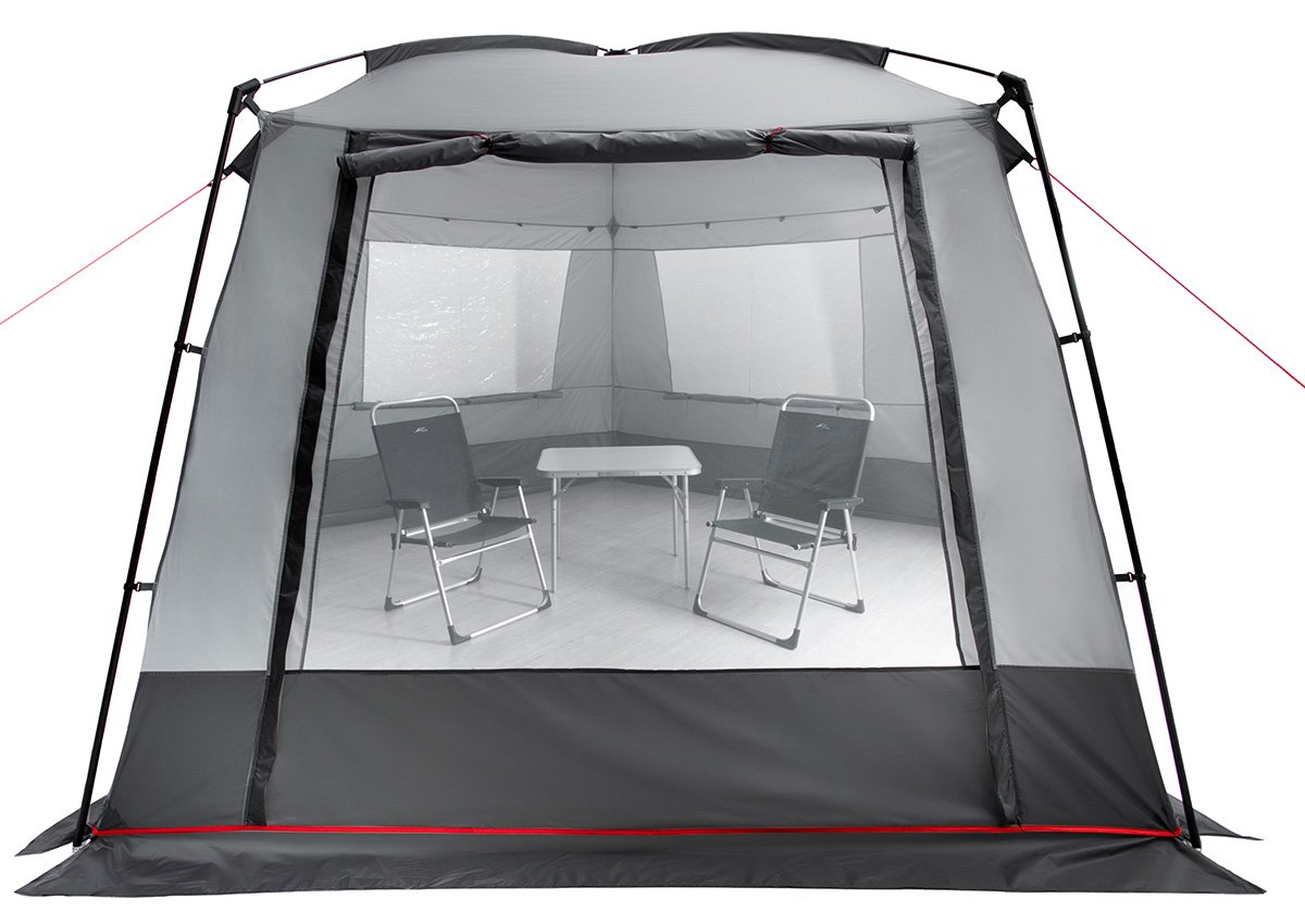 фото Тент trek planet weekend tent, серый/темно серый, 70219