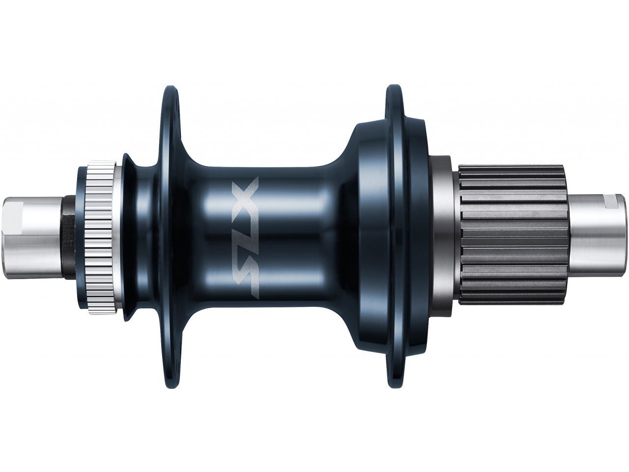 

Втулка велосипедная Shimano SLX M7110, задняя, 32Н, 12 скоростей, под полую ось 12 мм, OLD 142 мм, без оси, EFHM7110B