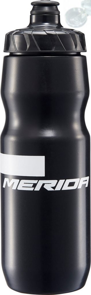 Фляга велосипедная Merida, с крышкой, 760 мл, Black/White, 2123003950