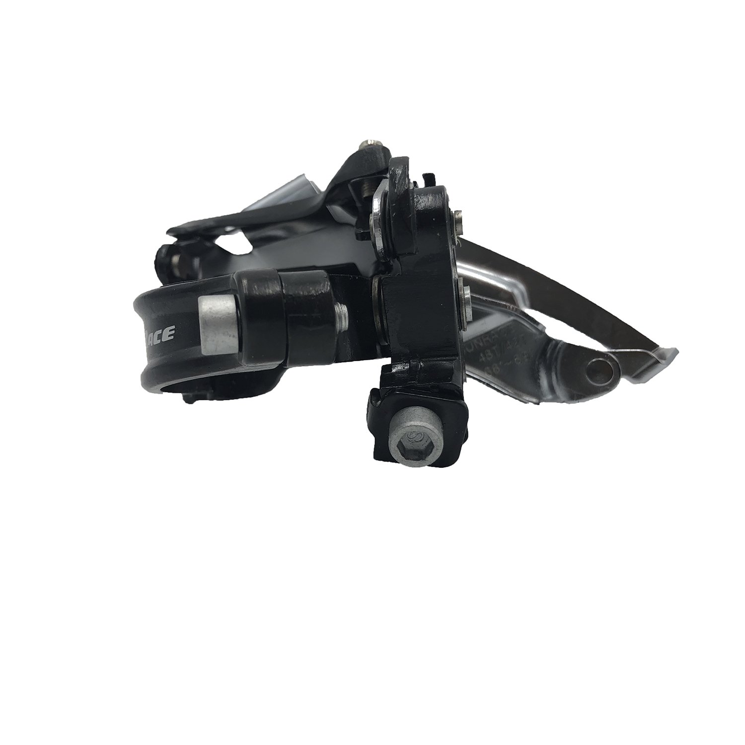 фото Суппорт/переключатель передний sunrace fdm300.ldms.0s0.bx, 8/7 скоростей, 48/42t, d34.9, двойная тяга, 06-201453