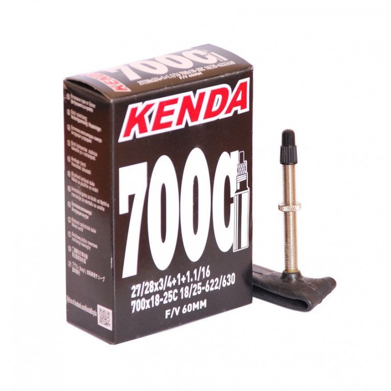

Камера для велосипеда KENDA 28"(700х18/25C) узкая спортниппель, 60 мм 5-511491