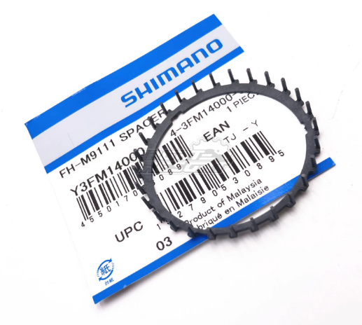 

Кольцо проставочное SHIMANO FH-M9110, для задней втулки, Y3FM14000