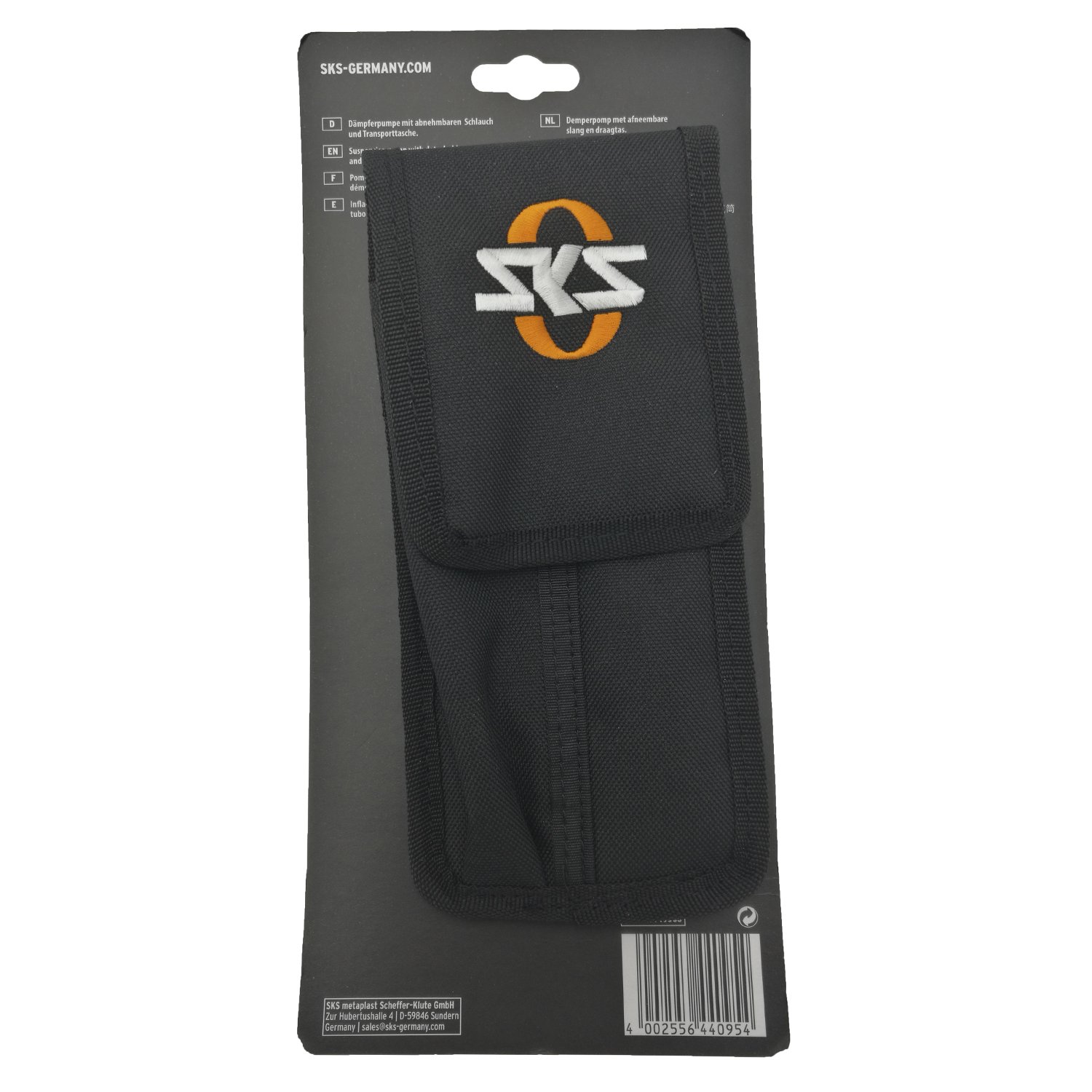 фото Насос велосипедный sks rookie xs, black, 11249