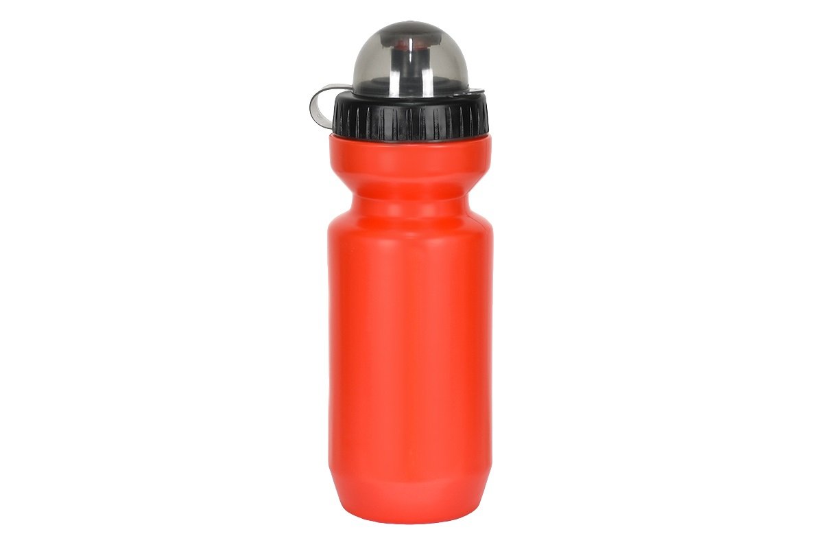 Велофляга V-GRIP V-S550, 550 мл, пластик, с клапаном, красная, V-S550 red фляга велосипедная v grip 550мл пластик с клапаном резиновые вставки серебро v 6000