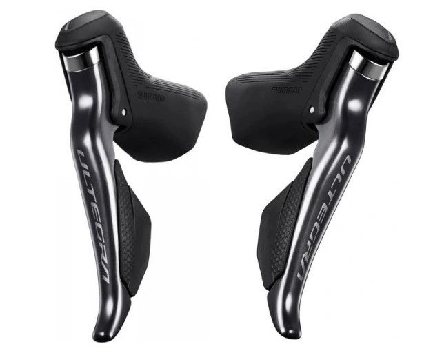 Манетки и Шифтеры  ВашВелосипед Шифтер/тормозная ручка Shimano Ultegra di2 R8150, левый/правый, 2x11 скоростей, трос+оплетка, ISTR8150PA