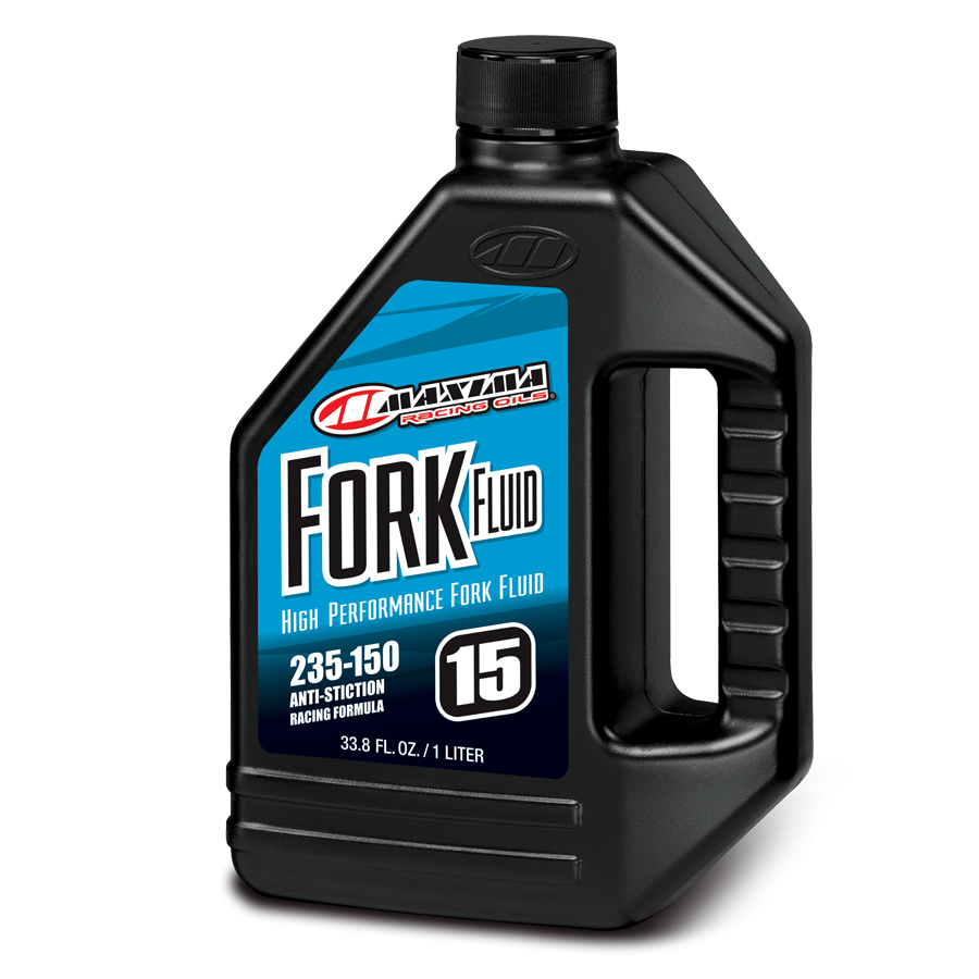 Масло для вилок и гидравлики  ВашВелосипед Масло вилочное Maxima Racing Fork Fluid 235/150, 15wt. (спортивное вилочное), 1 л, 59901/15