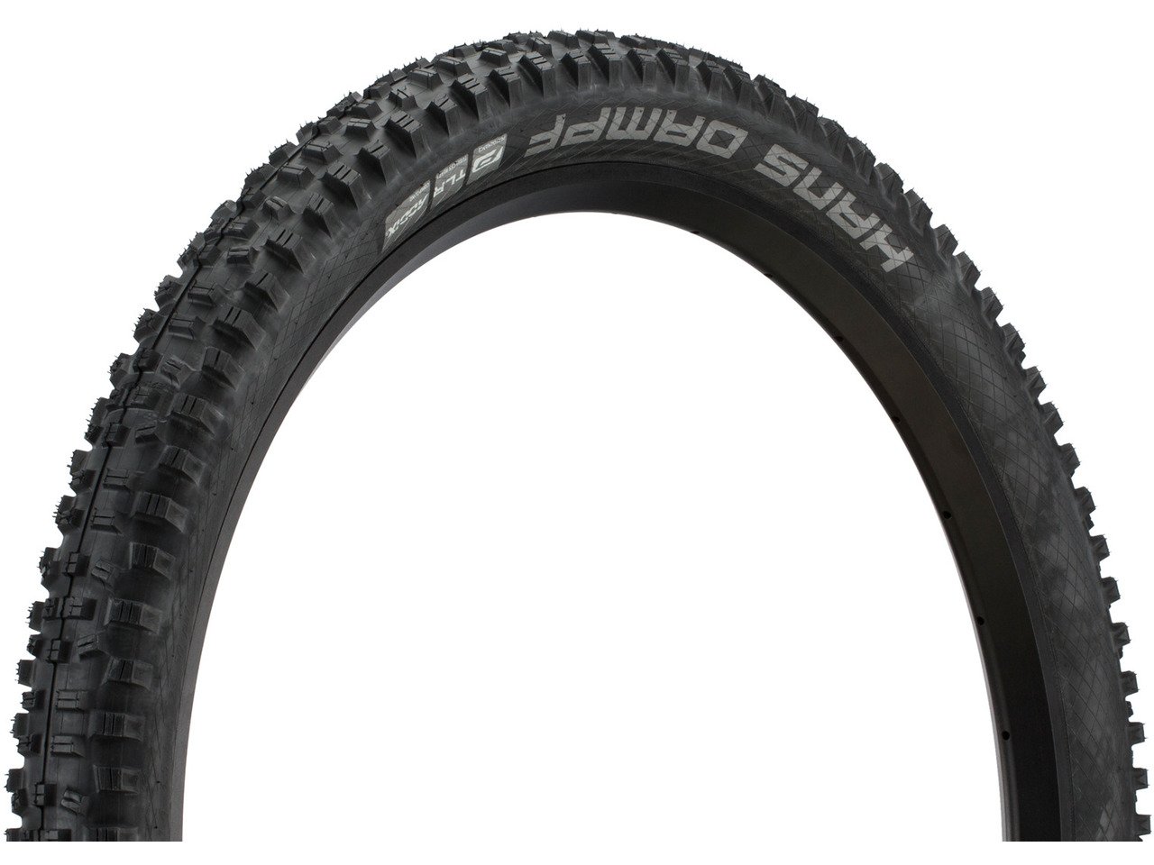 фото Покрышка велосипедная schwalbe hans dampf, addix, 24", faltreifen schwarz, 24x2,35, чёрный, bic65881-2-792