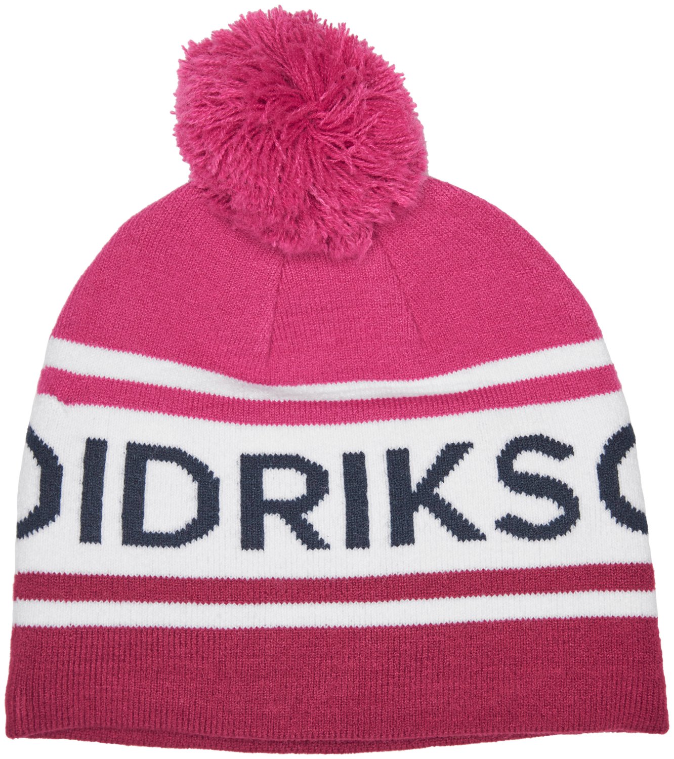Головные детские уборы Шапка детская Didriksons BILLY KID'S BEANIE, неоновый розовый, 503943 (Размер: 52/54 )