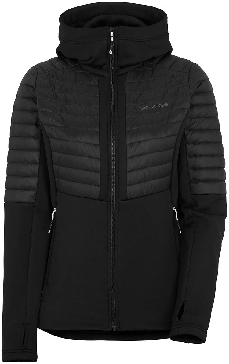 

Куртка Didriksons ANNEMA WNS FULLZIP, женская, черный, 503991 (Размер: 32 )