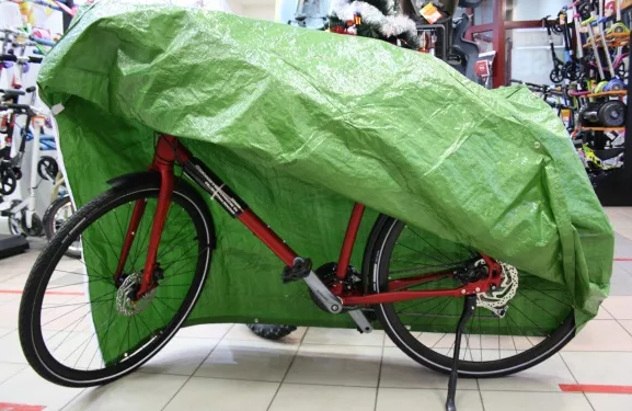 Чехол велосипедный, водонепроницаемый, зеленый, 6931239983410