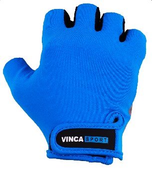 

Перчатки велосипедные Vinca Sport, детские, голубой, VG 985 blue (Размер: 6XS)