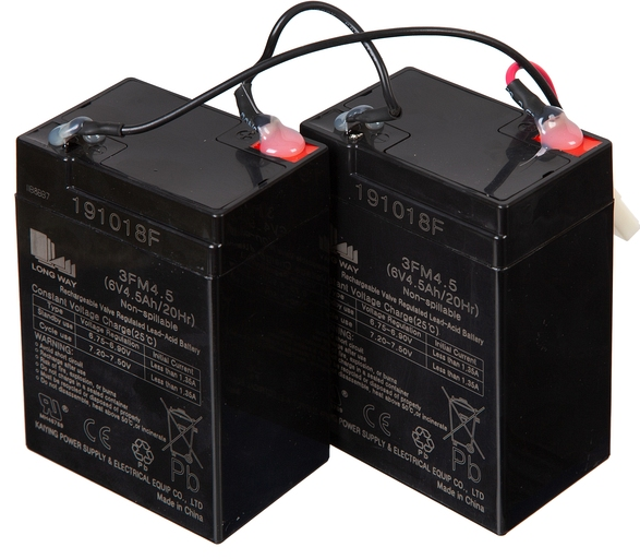 Батарея 6V4,5Ah, для электросамоката ESCOO.RD/GN, продажа парой, Х95095 батарея ritar 12v 7ah для электросамоката or gr8 х95097