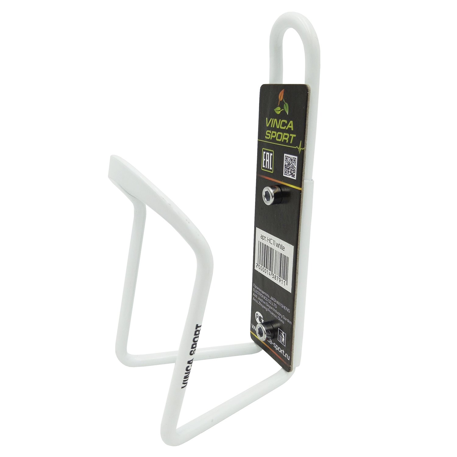 

Флягодержатель Vinca sport, алюминиевый, белый, HC 11 white
