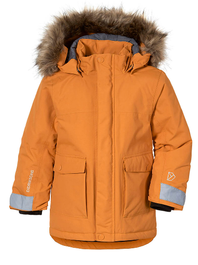 Куртка детская зимняя DIDRIKSONS KURE KIDS PARKA оранжевый 503826 Размер 80 6000₽