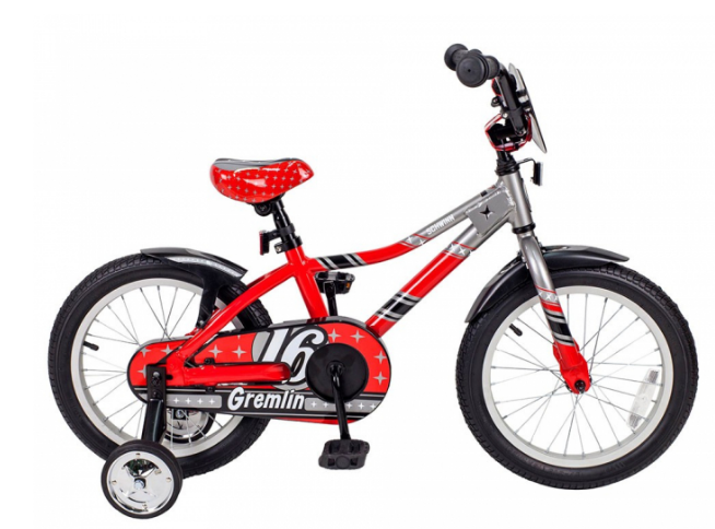 Детский велосипед SCHWINN GREMLIN 16" 2017 (Возраст: 3-6 лет (Рост: 98-125 см), Цвет: red)
