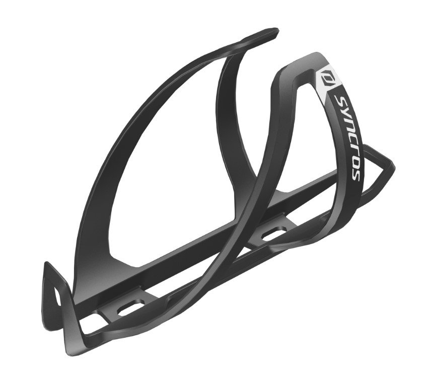 фото Флягодержатель велосипедный syncros coupe cage 1.0, карбон, black/white, es265594-1007