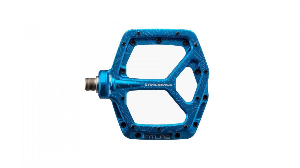 

Педали велосипедные Race Face Atlas 22, алюминий, Blue, PD22ATLASBLU, Синий