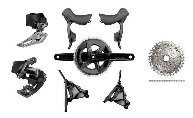 

Групсет Sram Rival AXS, Disc, 172.5, 46x33, 10-28, 12 ск, 8360728289