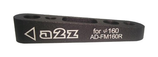 Велосипедный адаптер A2Z, задний FM/FM, 160mm, черный, AD-FMFM160R адаптер для велотормоза baradine pm is r203 postmount задний 203 мм