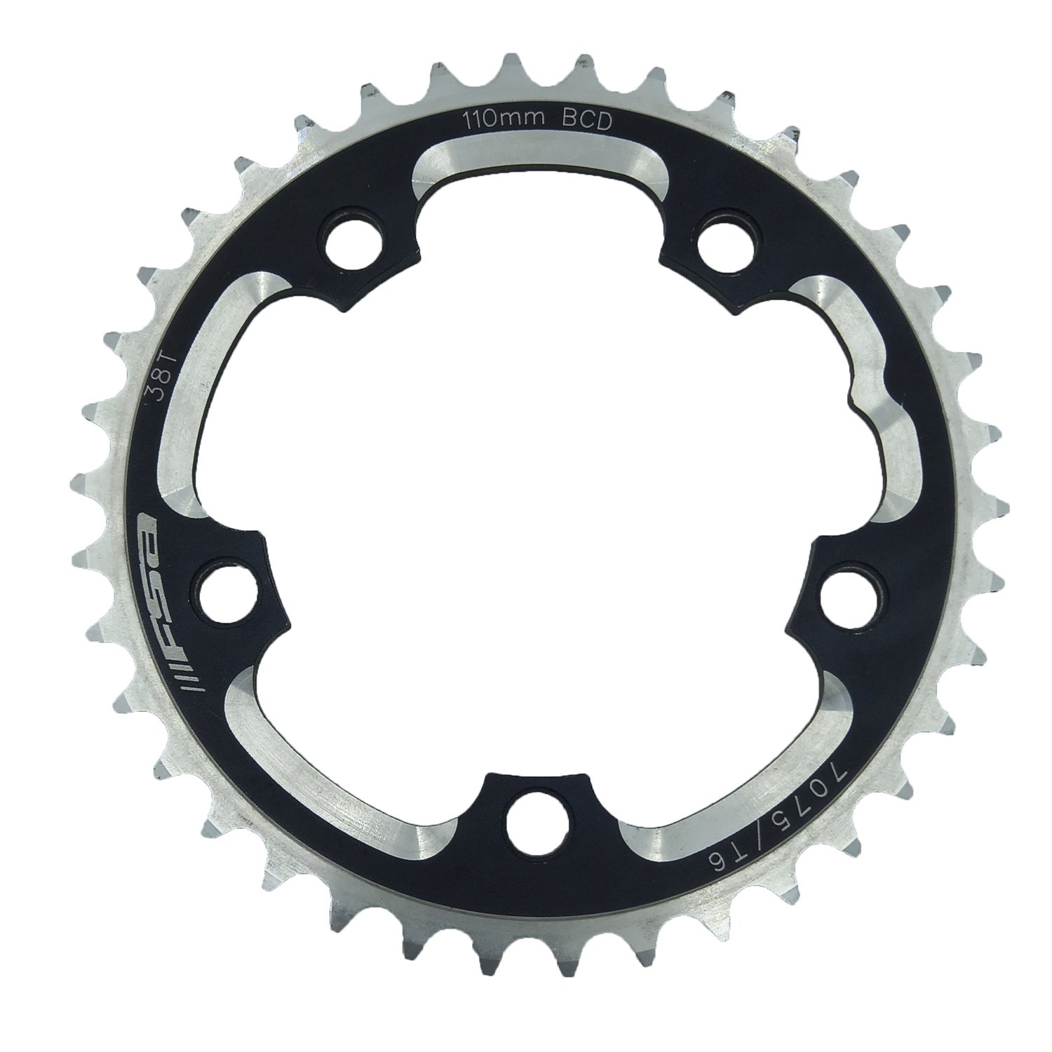 

Шестеренка MTB FSA DH Black, Alloy CNC, 104x38T, 380-1038A, Черный