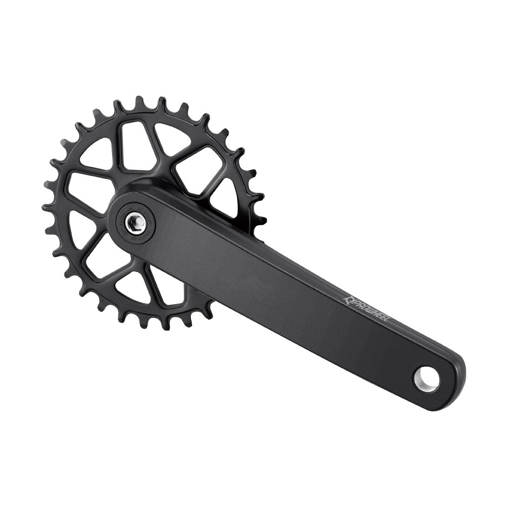 

Система велосипедная Prowheel C10Y-NW32, 1x9 скоростей, 32T NW DirectMount, 175 мм, JIS, MTB, чёрный, C10Y-NW32