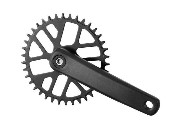 

Система велосипедная Prowheel PRO-D38NW, 1x9 скоростей, 38T NW DirectMount, 175 мм, JIS, MTB, чёрный, PRO-D38NW