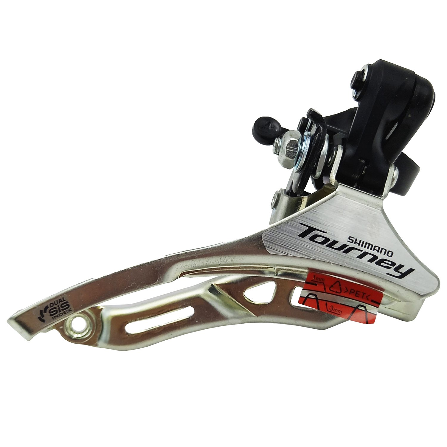 

Переключатель SHIMANO Tourney FD-TY300 42T, передний, 31,8 мм, верхняя тяга, ST (370121)