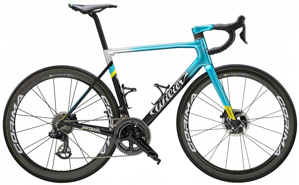 

Шоссейный велосипед Wilier Zero SLR Disc Dura Ace Di2 Astana Aksium Disc 28" 2021 (Рама: M (Рост: 171-176 см), Цвет: ASTANA)