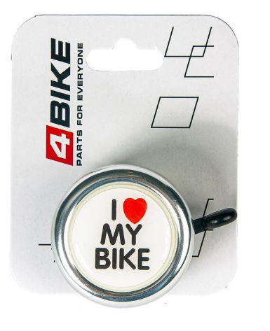 

Велозвонок 4BIKE BB3202-Sil, алюминий, пластик, D-54 мм, серебристый, ARV100033