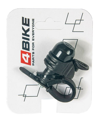 Звонки и Клаксоны  ВашВелосипед Велозвонок 4BIKE BB3323, латунь, D-23 мм, золотистый, ARV100017