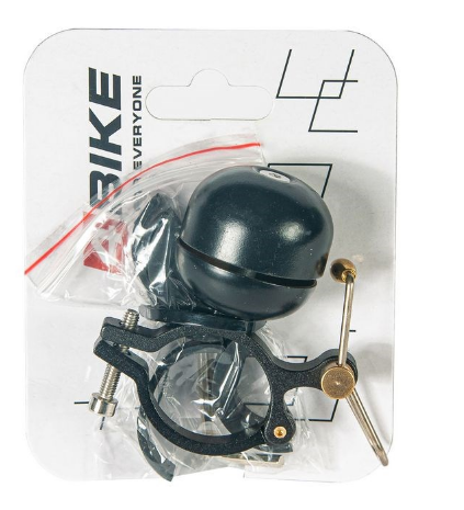 

Велозвонок 4BIKE BB3338, медь, D-35 мм, чёрный, ARV100016