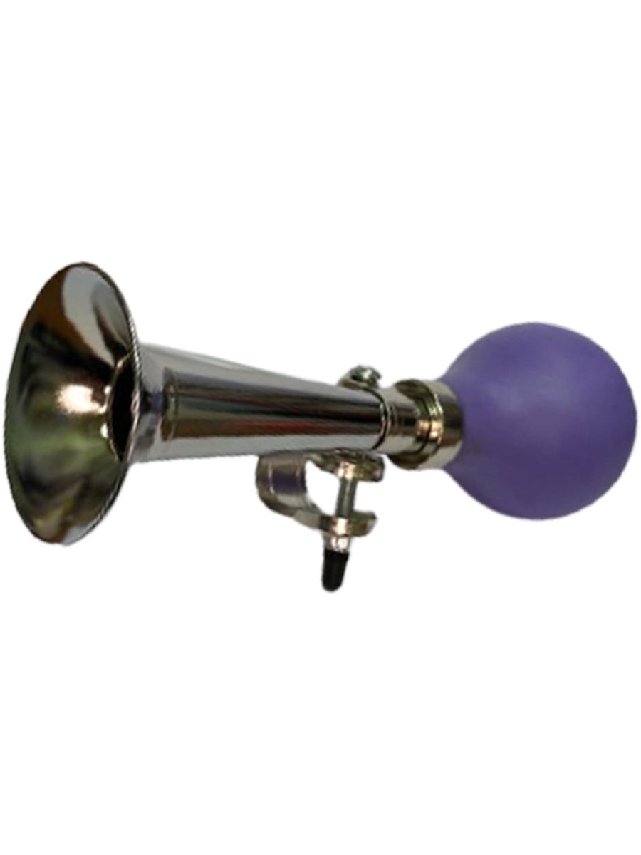 

Клаксон металлический STELS, с фиолетовой грушей, HR 277/violet