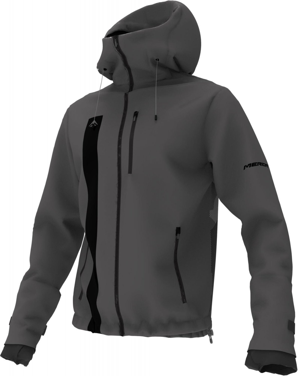

Куртка велосипедная Merida Gravel Hoodie Jacket, Grey Pepper, 1080GRAGRE3XL